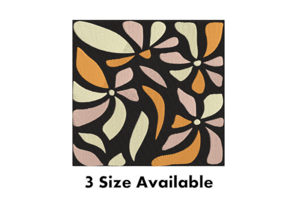 Abstract Floral Block Embroidery File Review