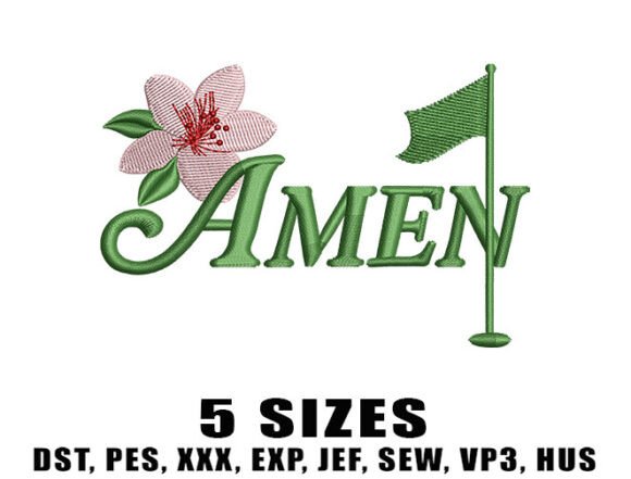 Amen Master Golf Embroidery Design Review