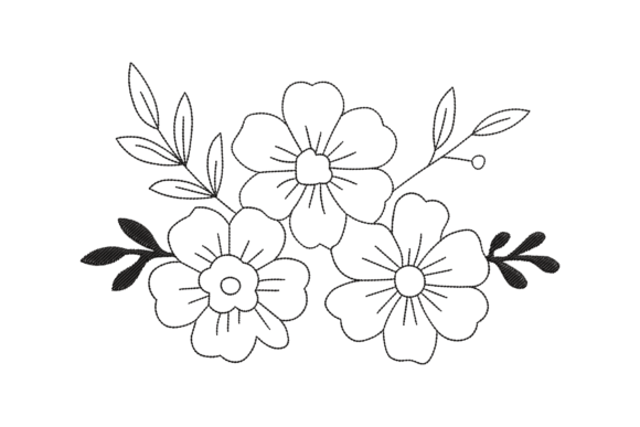 Floral Outline Embroidery Design Review