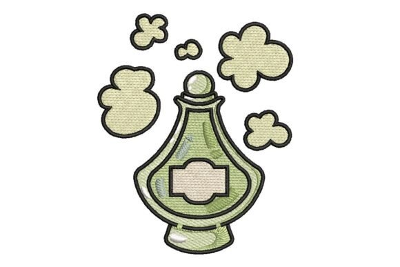 Spooky Bubbling Potion Bottle Embroidery Design Review